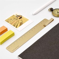 Bookmark Ruler Retro Creative Simple Office Supplies Student Learning Multifunctional Portable 15cm 