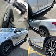 Mercedes Benz X253 W253 GLC GLC43 GLC63 foot door side step running board GLC200 GLC250 bodykit body