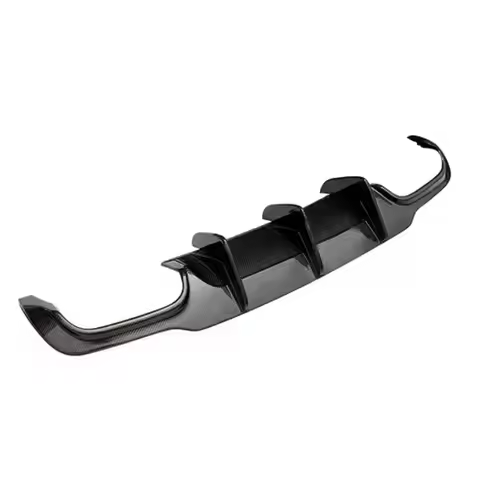 Auto Part W204 C63 Carbon Fiber Rear Diffuser for Mercedes Benz C Class W204 Car Part