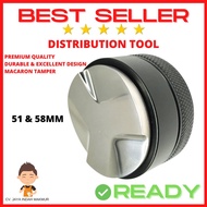 DDI Distribution Tool 51mm 53mm 58mm Tamper Macaron 51 53 58 mm Macaron Tamper Coffee Barista Profes