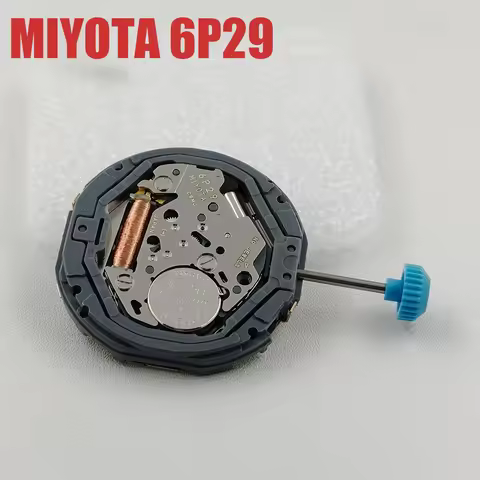 Genuine Miyota 6P29 Quartz Movement 3/6/9 Sub-dials Functional Japan Original 6P29 Watch Movement Da