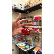 Lightning McQueen clicker keychain