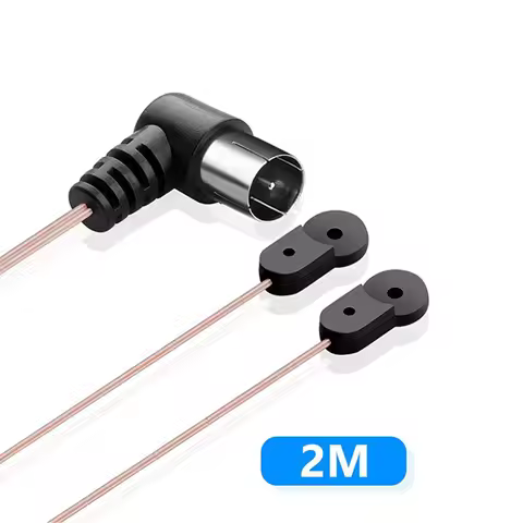 2M FM Radio Antenna Signal Booster Extension 520-1710MHz for Home Car Office Stereo Receiver Easy In