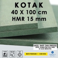 HIJAU 40 x 100 cm box - 15 mm HMR - HMR Board Green MDF Board/