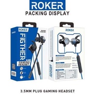 Headset Roker Gaming RK G910 / Earphone Gaming Roker M4 / HF ROKER GAMING RK G910