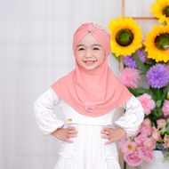 YELLOW Elisa Children's Hijab Hijab/Gasyil Veil/Girl's Headscarf Age 1-5 Years/Premium Jersey