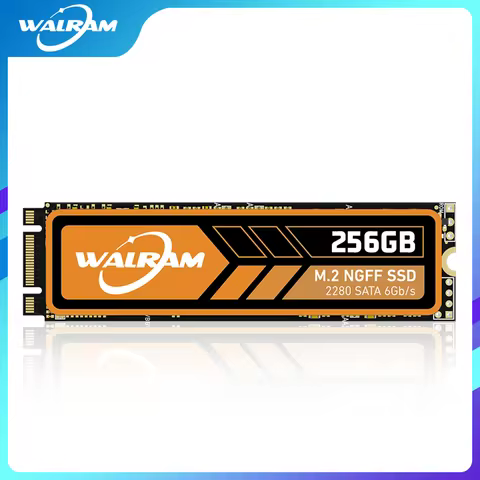 WALRAM M.2 NGFF SATA3 SSD 128GB 256GB 512GB 1TB Internal M.2 NGFF SSD 2280 Solid State Drives Hard D