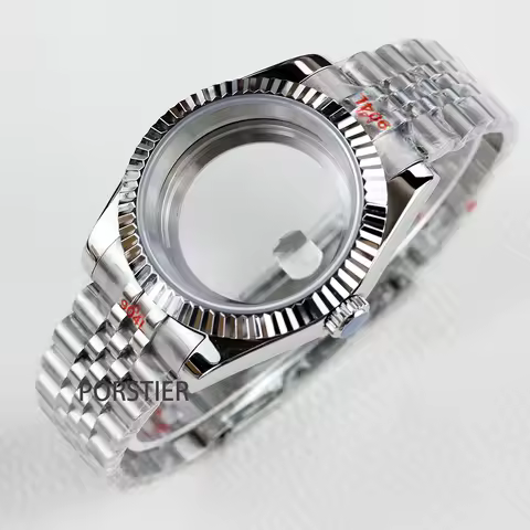 36mm/39mm NH35 Watch Case Stainless steel Jubilee Bracelet Sapphire Glass Waterproof for Seiko NH35 