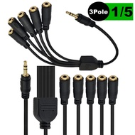 3.5mm Audio Cable One Point Five Extension Cable Level 3 Section 3 Section DC3.5 Male Stereo Point 5