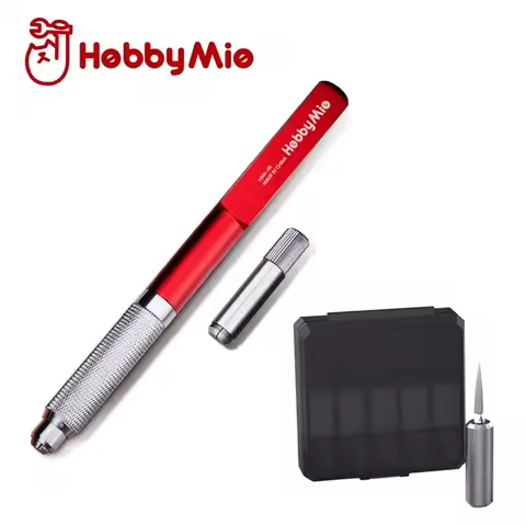 HOBBY MIO HMK-07/HMK-08 Pen Knife Handle Trilateral Tungsten Steel Scraper Holder Line Scriber Handl