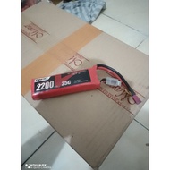 Part rc battery LiPo Onbo 2s 7.4v 2200mah 25C