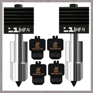 [M G L O] Replacement Hotend 0.4mm Hardened Steel Nozzle for H2S/H2D High Design Suitable Kit for La