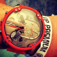 7370 Red DZ Quartz Men's Watch Large Watch73337312