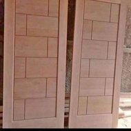 2 set kusen pintu kayu Meranti oven