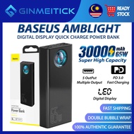 Baseus 65W 30000mAh Amblight & Adaman Digital Display Quick Charge Powerbank