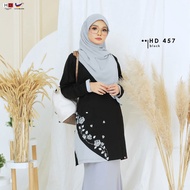 Jersey Murah Tshirt Muslimah Humaira Thalia Malaysia Baju Jersey Muslimah Rose Printing Baju Muslimah Baju Muslimah Microfiber Jersey Muslimah Malaysia Baju Muslimah Plus Size