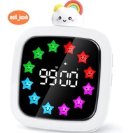 Rechargeable Digital Visual Timer for Kids, 99-Minute Silent Countdown Function, 9 Optional DIY Colo