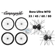Campagnolo Bora Ultra WTO Wheelset 33mm/45mm/60mm/80mm Campag Bora Ultra WTO Wheelset <100% Original