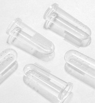 嬰兒幼童 手指套軟毛矽膠牙刷 (2件)
