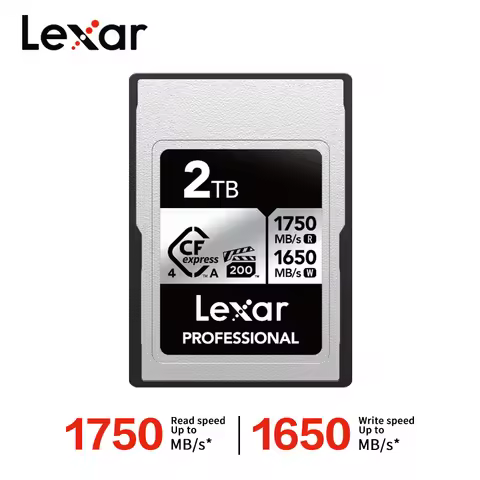 Lexar CFexpress 4.0 Type A Card SILVER Series Video High Speed256GB 512GB 1TB 2TB Read Speed up to17
