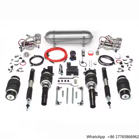 Airride Airlift Full Kit New Adjustable Air Suspension Management System with Pneumatic Shock Absorb