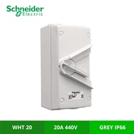 SCHNEIDER KAVACHA WHT 20A 35A 63A 440V 3 POLE ISOLATOR SWITCH IP66