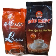 Bao Ngoc film-brewed coffee combo No.1 + premium Bao Loc coffee, 500g package mixed together to prod