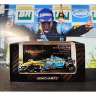 F1 Racing Car Model 1: 43 Mini Cernando R26 Alondo Championship Edition WDC2006 Racing Season Model 