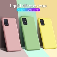 Soft Case Samsung Galaxy A12 / Samsung M12 Samsung A21s Samsung A31 Samsung A51 dan Samsung A71 Liquid Silikon Slim Skin