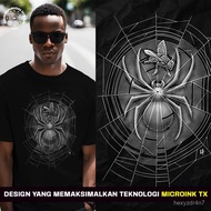 24-hour delivery（COD）100% Desain3DimensionWear - Premium Original 3D Web of intrigue Distro T-shirt 