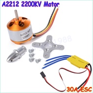 XXD A2212 A2208 930KV 1000KV 1400KV 2200KV 2700KV Brushless Motor with 30A Brushless ESC Motor Speed