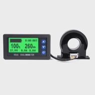 H56C DC 9-100V 200A battery monitor Hall coulomb meter lithium lead-acid battery capacity LCD displa