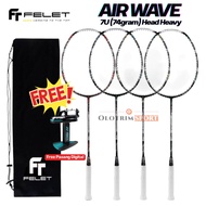FELET AIR WAVE 6U 74 Gram Badminton Racket Original