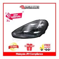 PORSCHE CAYENNE 958.2 2015 -2018 PROJECTOR LED HI-LO BEAM ONE TOUCH BLUE HEADLAMP LAMPU DEPN HEADLIG