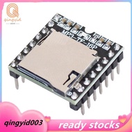Simplified Output Speaker DFPlayer MP3-TF-16P Mini MP3 Player Module Supporting MP3/WAV/WMA TF Cards