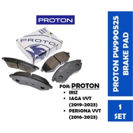 【100% ORIGINAL】PROTON Front Disc Brake Pad For Proton Saga Vvt/ Persona Vvt/ Iriz (PW990525)