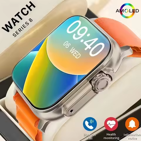 Original T900 Ultra 2 Smart Watch 49mm Men Women Bluetooth Call BT Music Game Wireless Charging NFC 