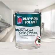 Nippon Paint Odour-Less Anti-Mould Ceiling White Paint (Include Free Gifts)