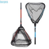 LACYES Landing Net Portable Fishing Tackle for Kayak Fly Fishing Aluminum Alloy Fishing Nets