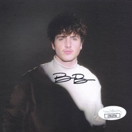 Benson Boone's handwritten signature (12x12cm) has certification