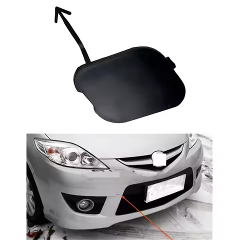 Auto Front Bumper Tow Hook Cap Cover no Paint for Mazda 5 Mazda5 M5 2008 2009 2010
