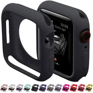 Soft Silicone Case For Apple Watch Series Ultra 11 10 9 8 7 S6 5 4 3 2 SE SE2 SE3 40mm 41mm 42mm 44m