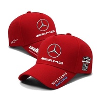 Baju Williams team customized racing caps F1 baseball caps Albon Sainz outdoor leisure mountaineerin