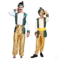 Aladdin costume for boys adult cosplay character/ Indian traditional/