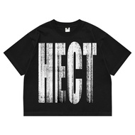 Boxy T-shirt - Grunge - Black T-shirt - Hectic
