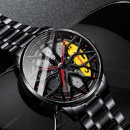 SVJ watch male C63 hub yellow calipers three-dimensional hollow out dial forging table cultural conc