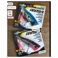 LURE / ARASHI RATTLING COVER POP STORM BAIT / ACP08, 8cm / 14gram