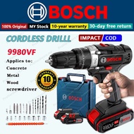 【10-year warranty】BOSCH Impact Drill Cordless 9980VF  Multi-Function Cordless Drill Screwdriver Impa