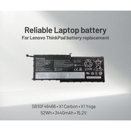 Lenovo ThinkPad X1 Carbon / X1 Yoga Laptop Battery 52Wh 15.2V SB10F46466 01AV409 00HW028 01AV439 Rep