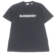 全新未使用 BURBERRY 8080324 100% 純棉 Logo 印花圓領短袖 T 卹 黑色 M 碼 正品男款